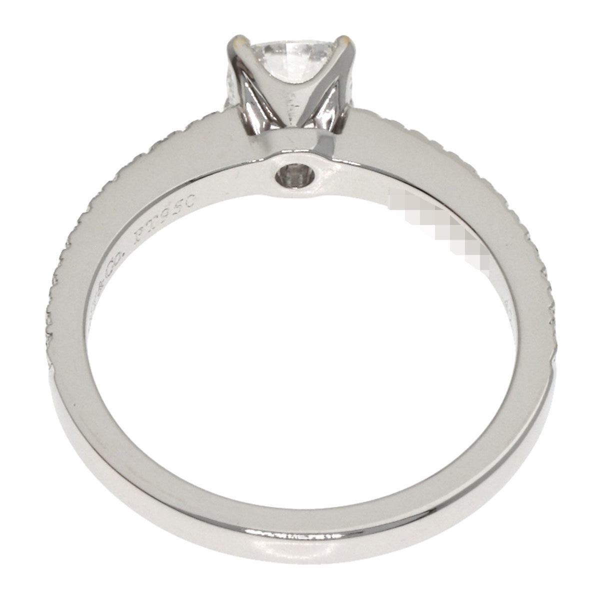 Tiffany Platinum 950 Band Ring (Pre-Owned)