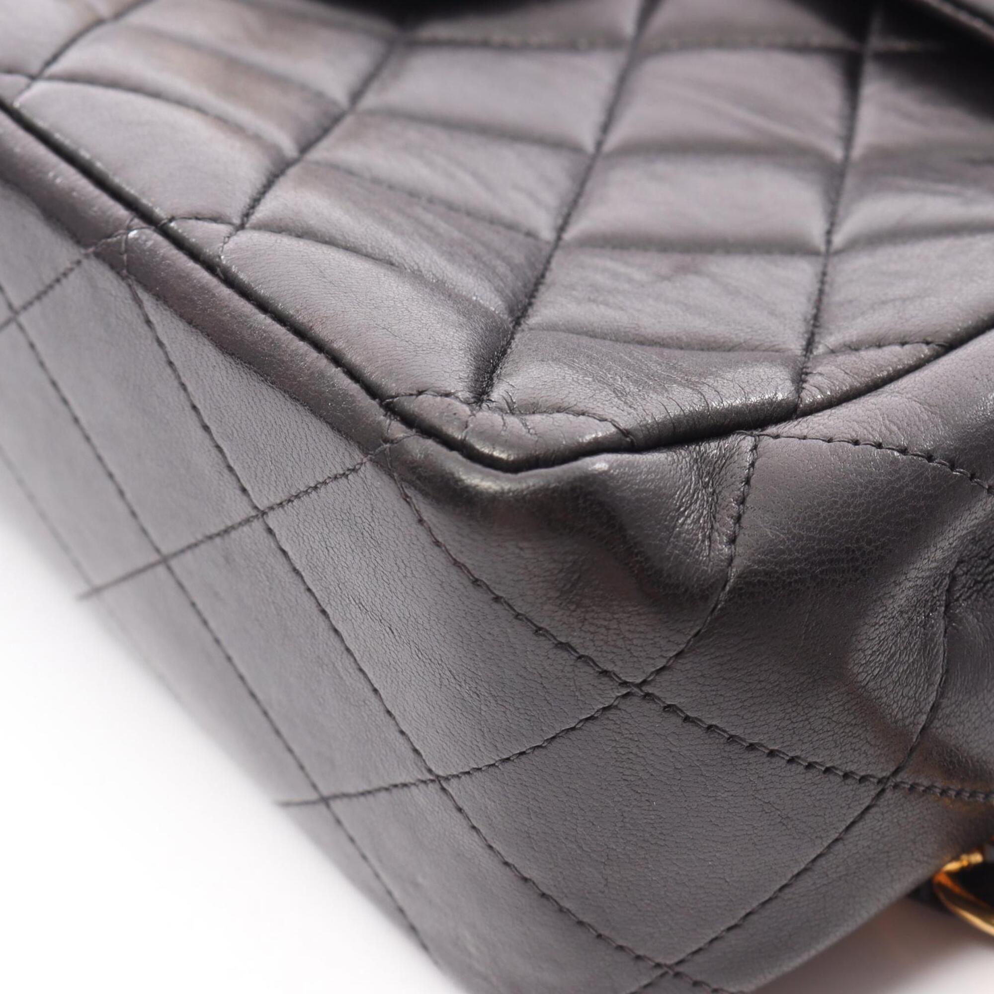 Chanel Black Leather Backpack (Pre-Owned)