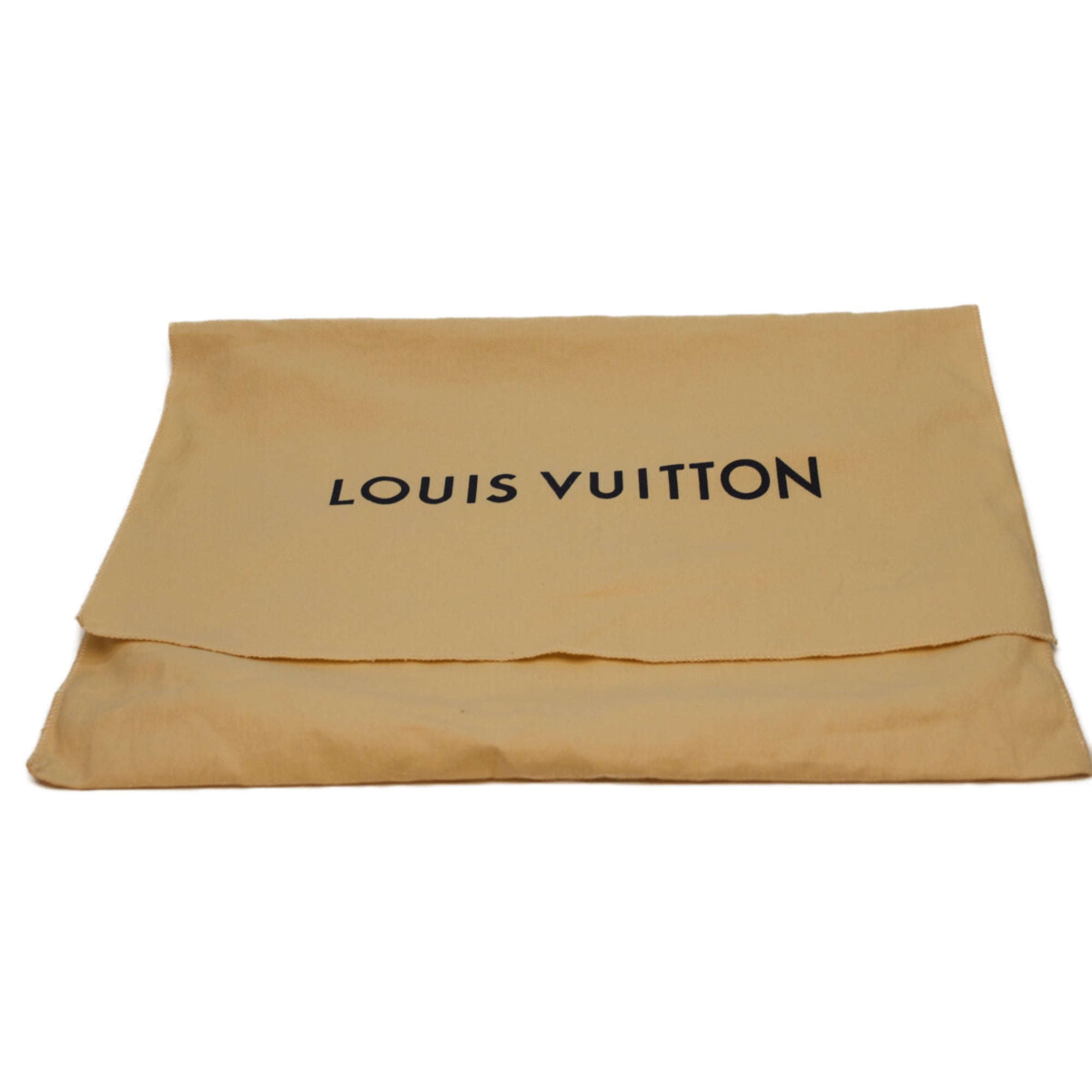 Louis Vuitton Black Brown Leather Backpack (Pre-Owned)