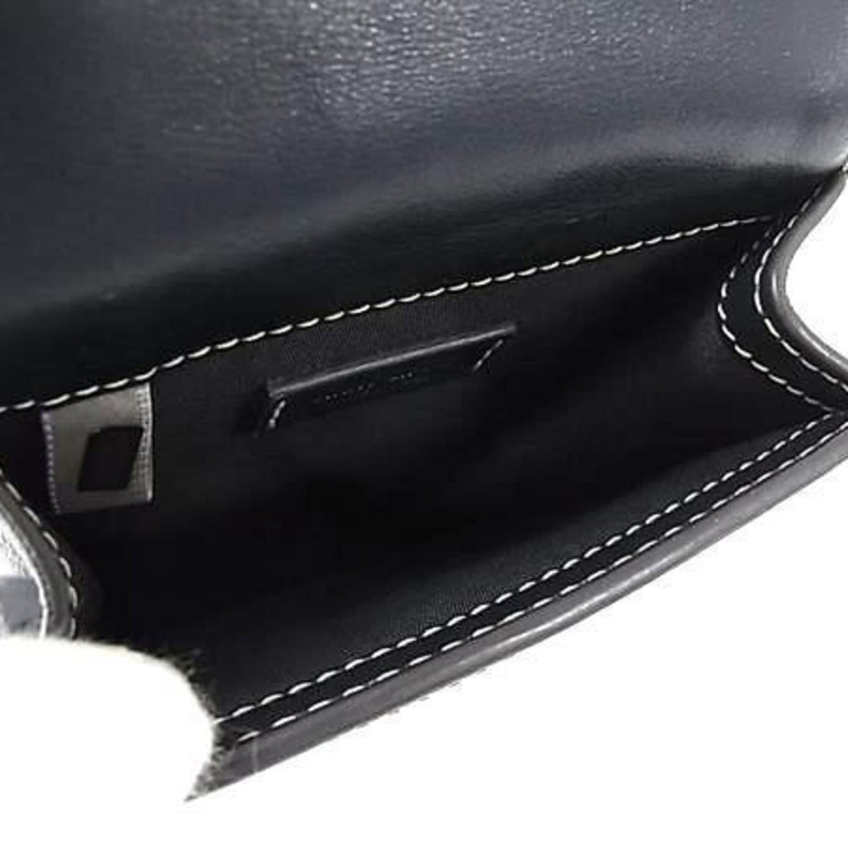 Jimmy Choo Blue Navy Leather Denim Pochette Shoulder Bag (Pre-Owned)