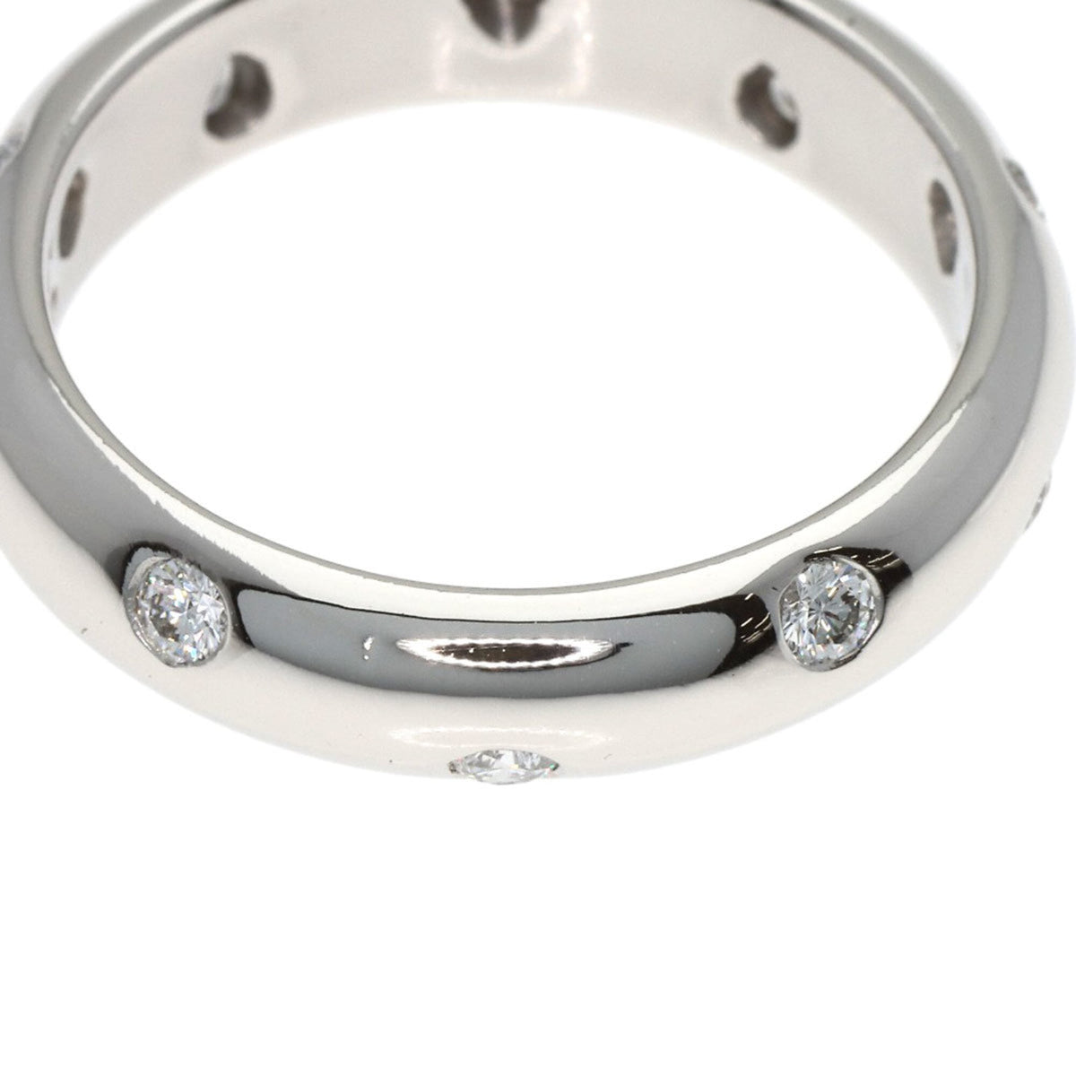 Tiffany Silver Platinum 950 Band Ring (Pre-Owned)