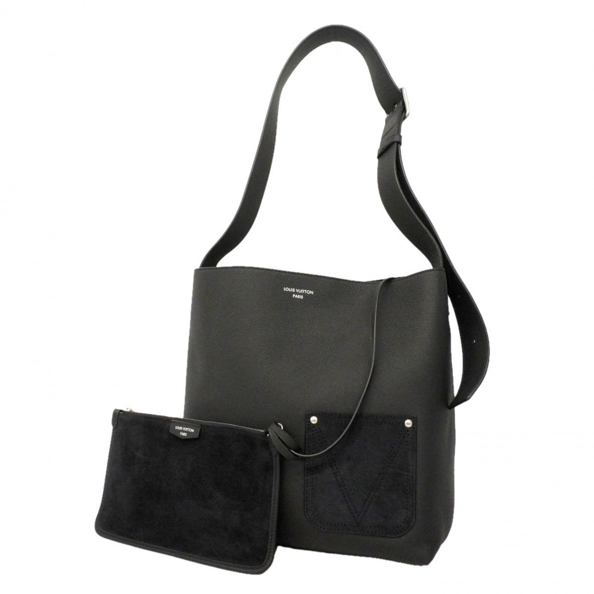 Louis Vuitton Noir Shoulder Bag (Pre-Owned)