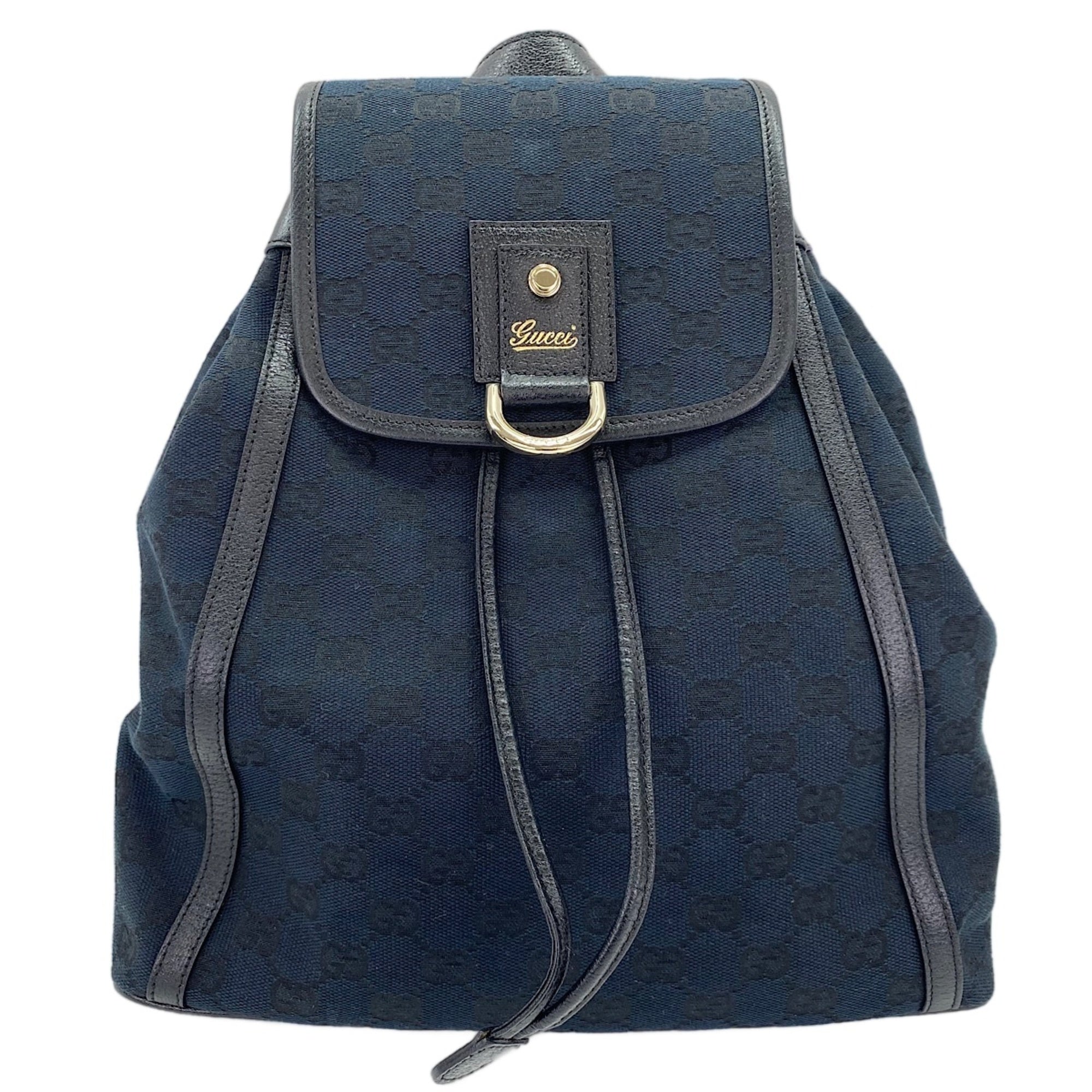 Gucci Navy Backpack (Pre-Owned)