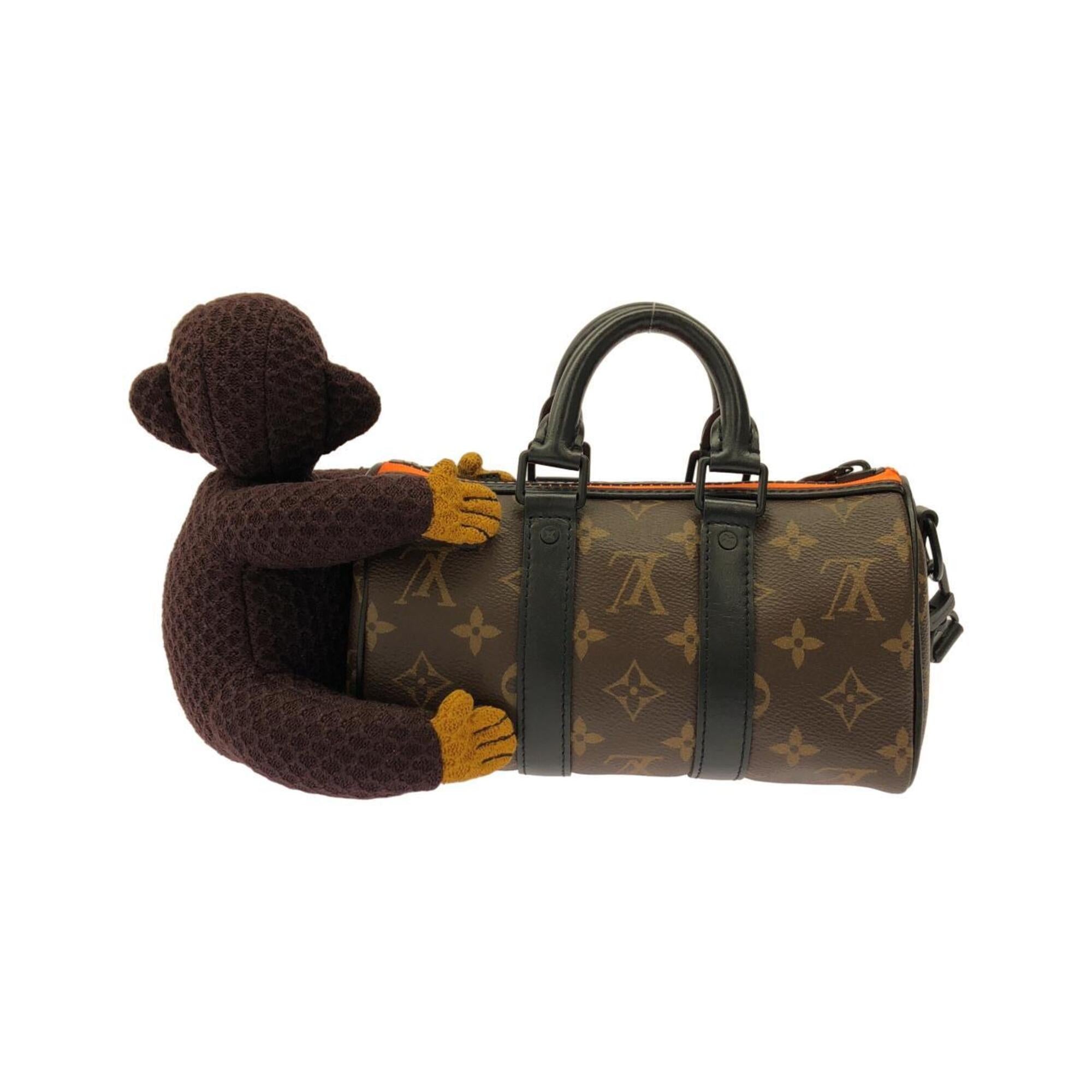 Louis Vuitton Marron Coated Canvas Boston Bag (Pre-Owned)