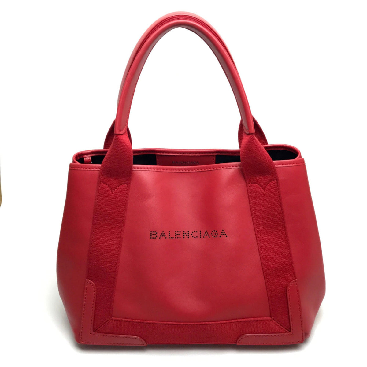 Balenciaga Red Leather Shoulder Bag (Pre-Owned)