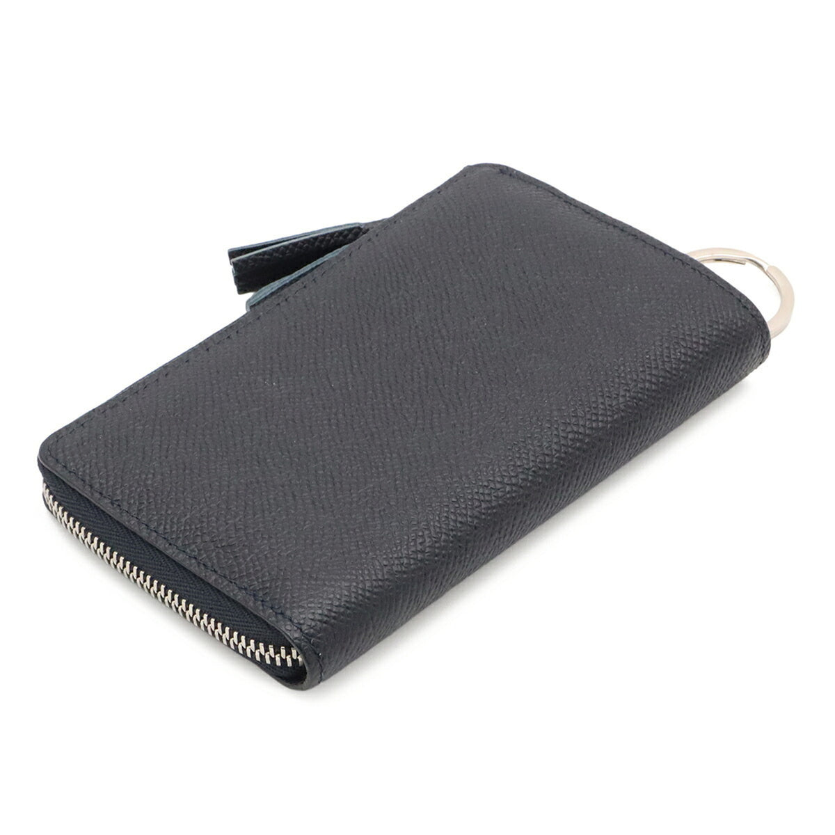 Loewe Navy Leather Coin Purse/Coin Case (Pre-Owned)