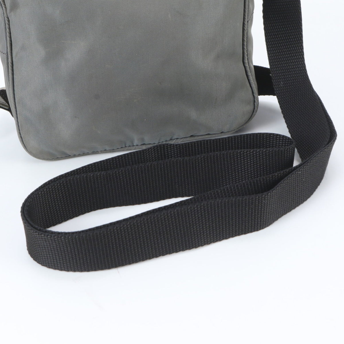 Prada Khaki Messenger Bag Shoulder Bag (Pre-Owned)