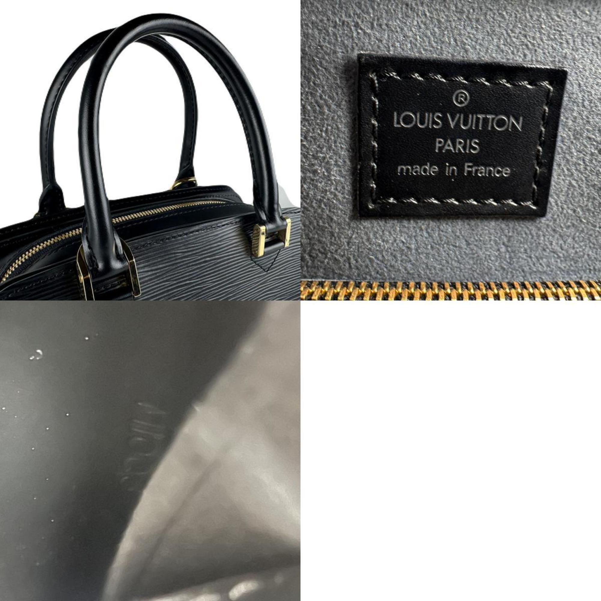 Louis Vuitton Noir Epi Leather Handbag (Pre-Owned)