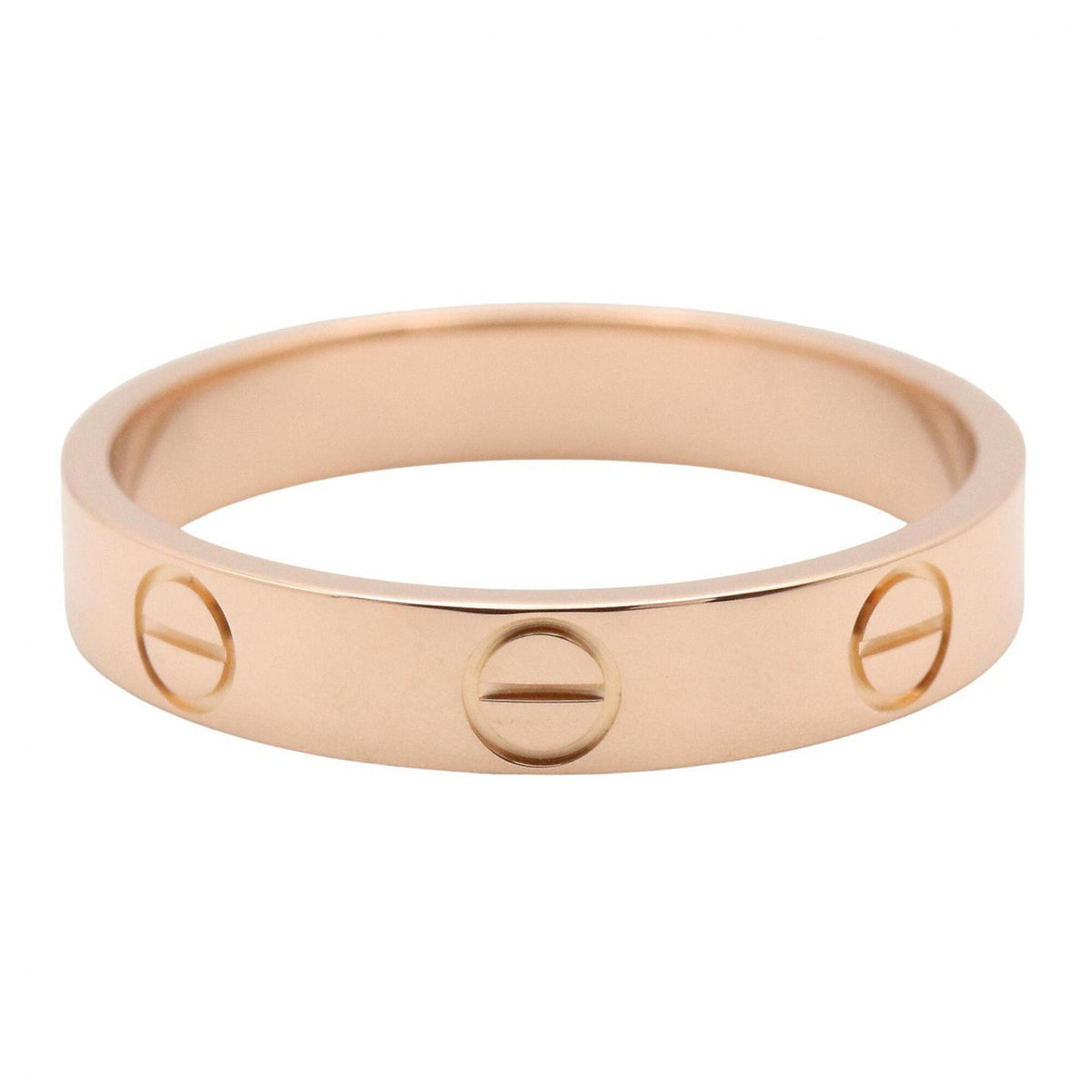 Cartier Gold Pink Gold (18K) Band Ring (Pre-Owned)
