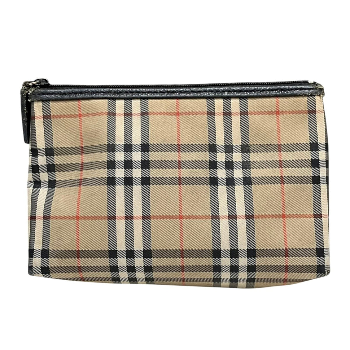 Burberry Black Leather Pouch Shoulder Bag (Pre-Owned)