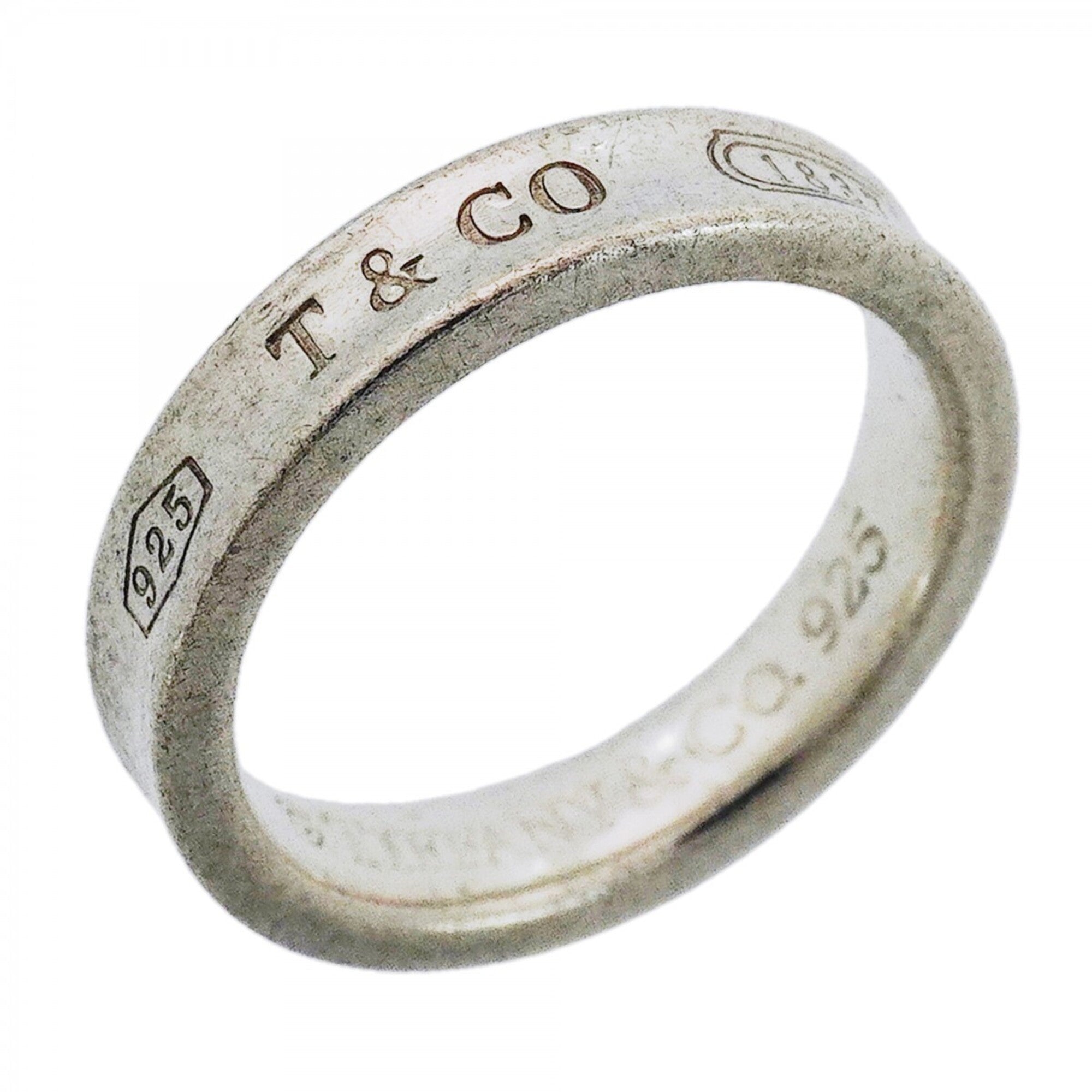 Tiffany Silver 925 Band Ring (Pre-Owned)