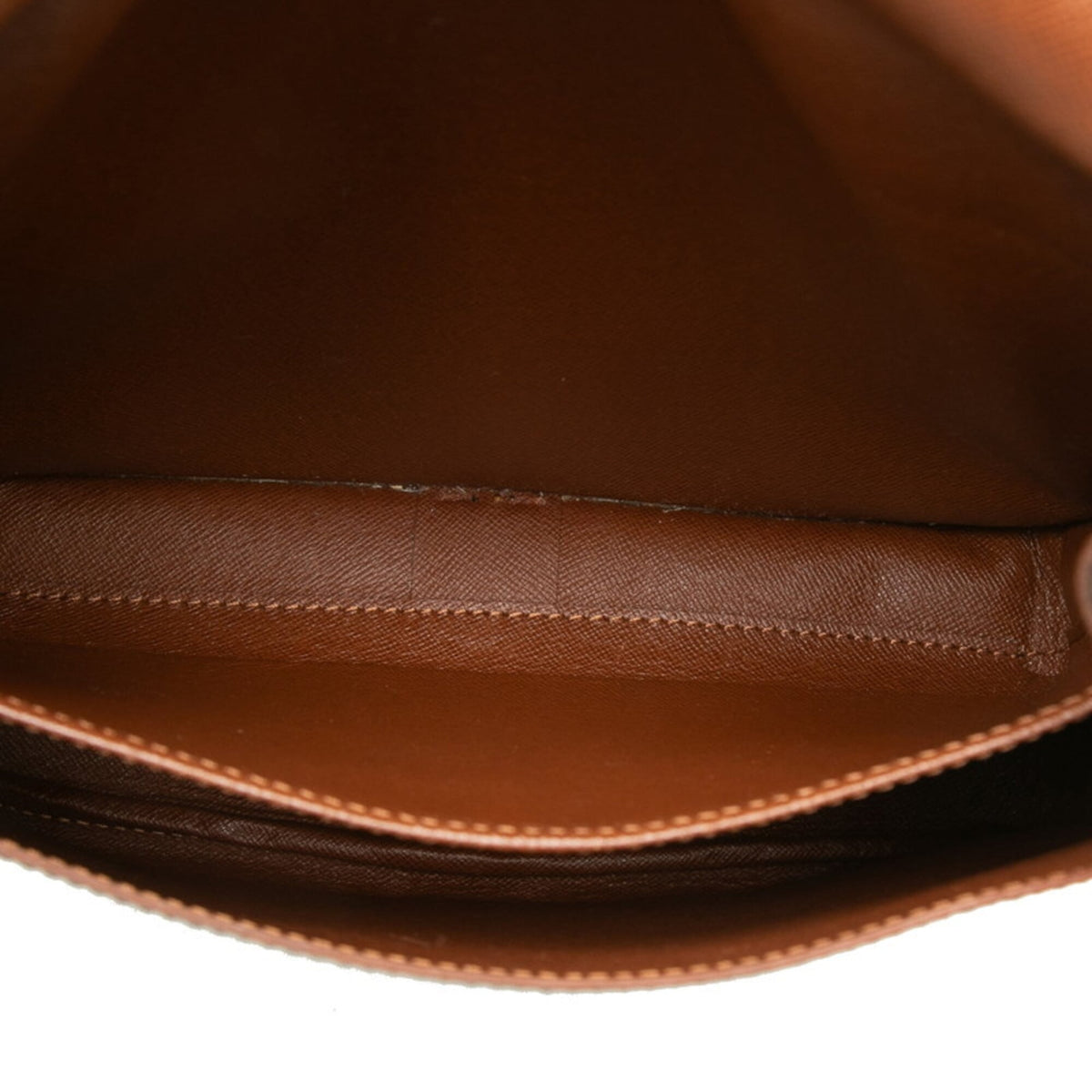 Louis Vuitton Brown Pvc Leather Shoulder Bag (Pre-Owned)