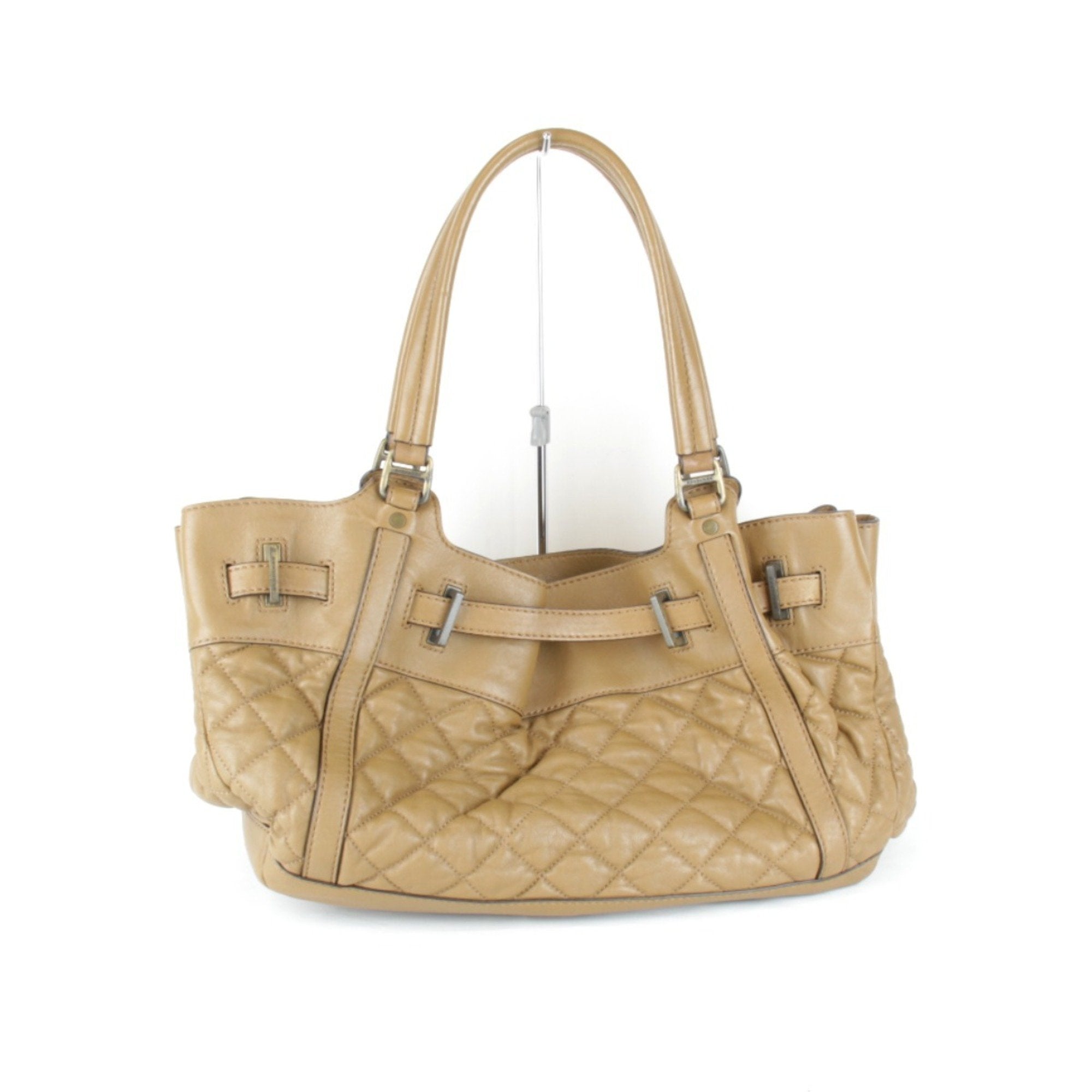 Burberry Brown Leather Tote Bag (Pre-Owned)