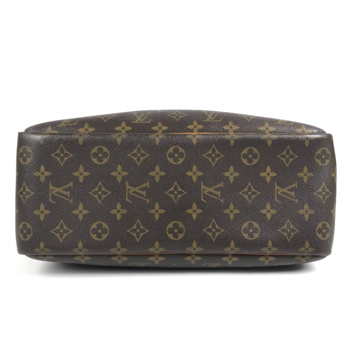 Louis Vuitton Brown Monogram Canvas Boston Bag Handbag Tote Bag (Pre-Owned)