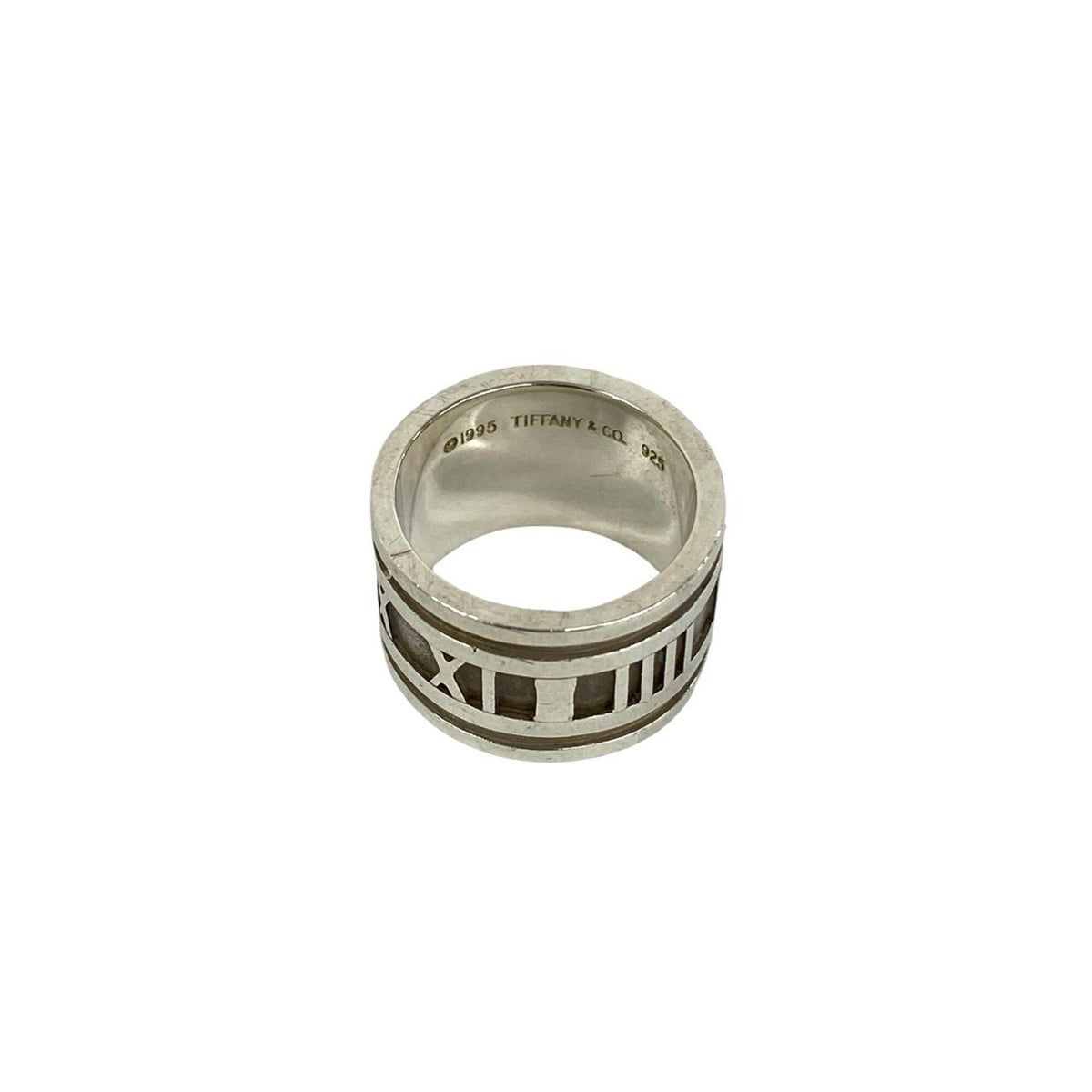 Tiffany Silver Silver 925 Band Ring (Pre-Owned)
