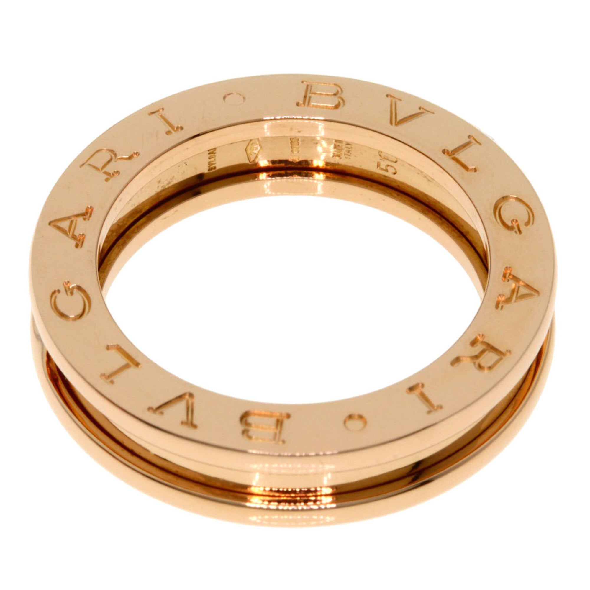 Bvlgari B.Zero1 Pink Gold (18K) Band Ring (Pre-Owned)