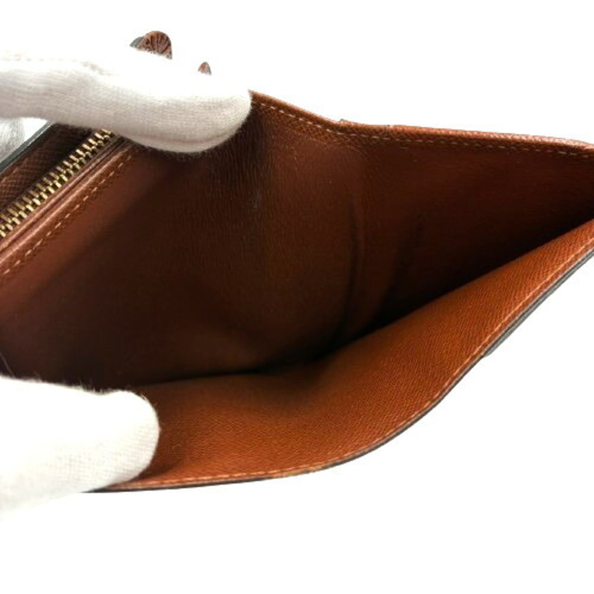 Louis Vuitton Monogram Brown Pvc Coin Purse/Coin Case (Pre-Owned)