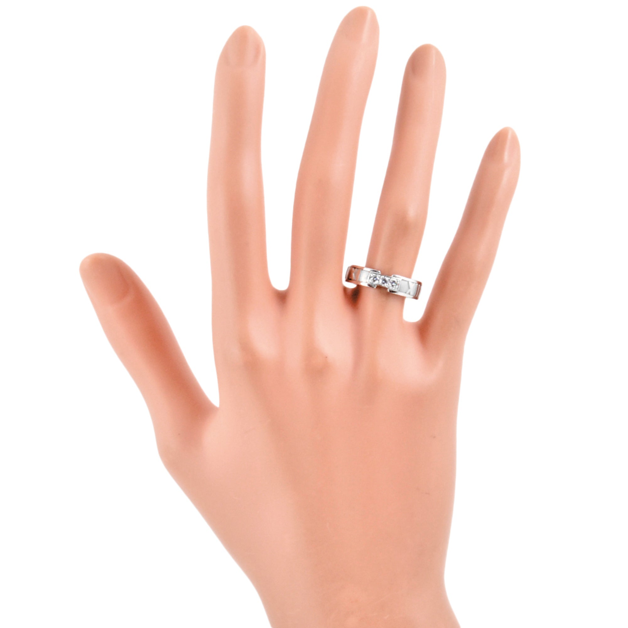 Tiffany White Gold (18K) Band Ring (Pre-Owned)