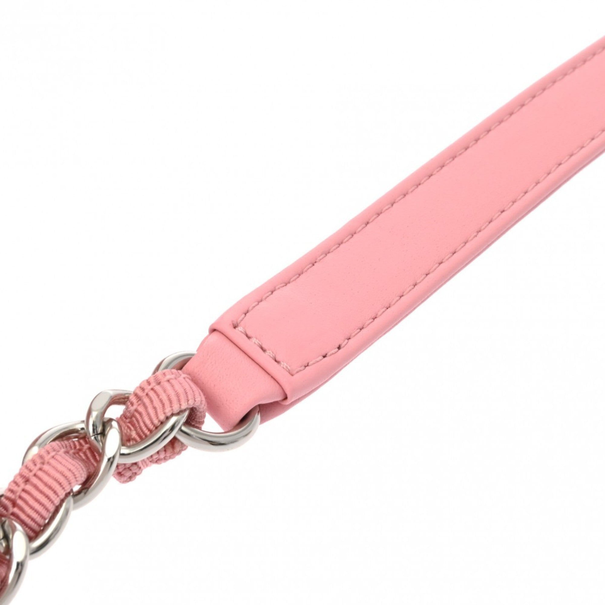 Chanel Pink Canvas Handbag (Pre-Owned)