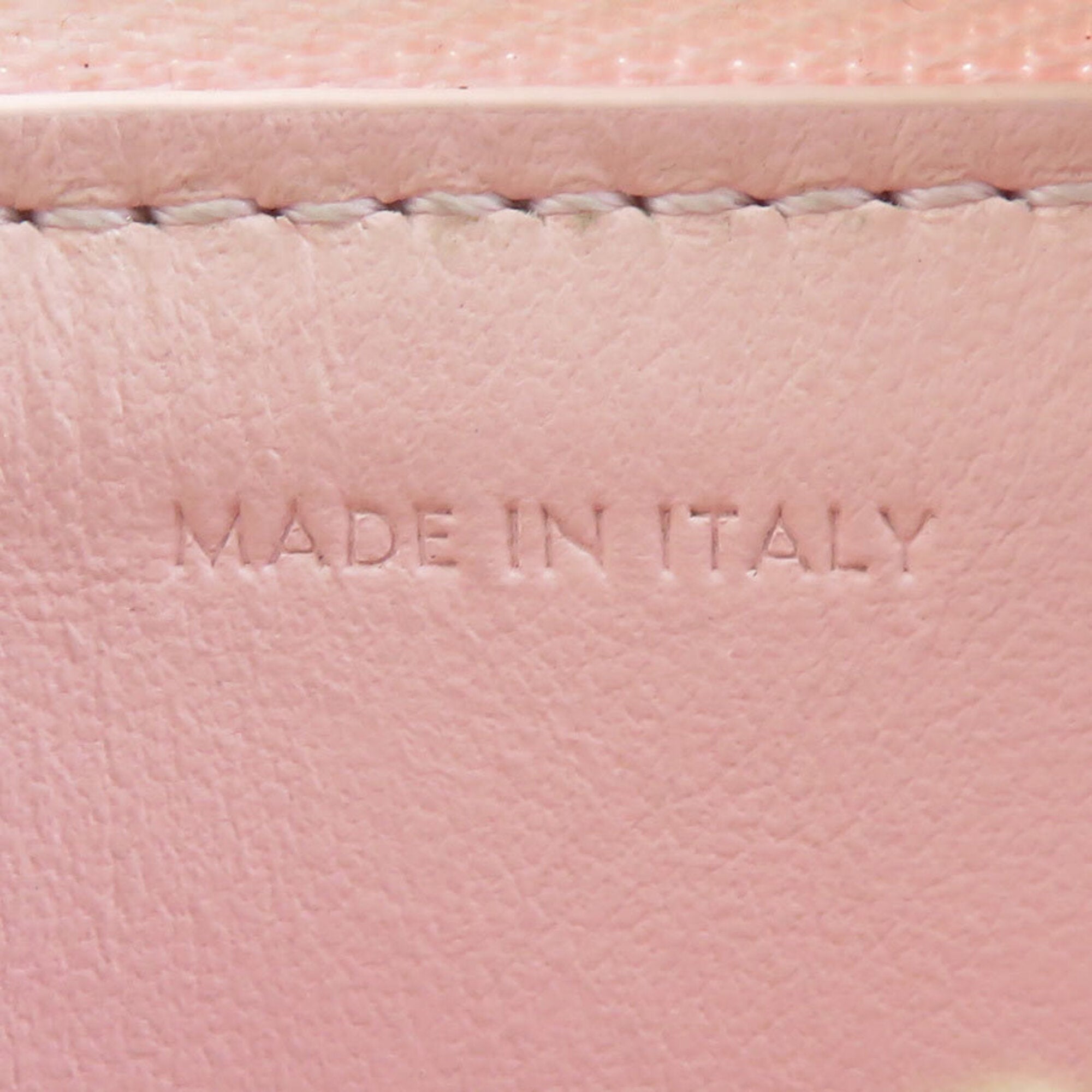 Celine Pink Leather Coin Purse/Coin Case (Pre-Owned)