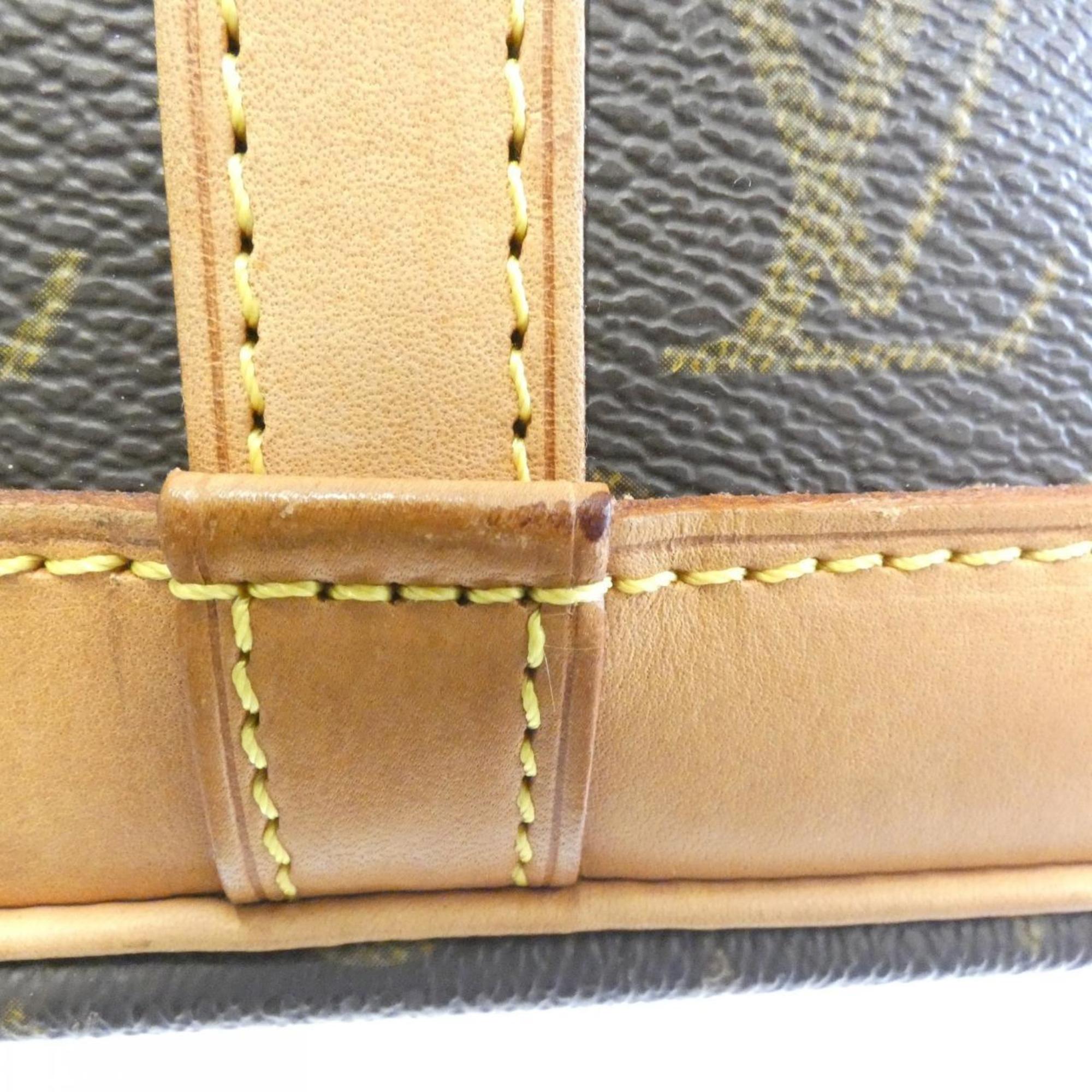 Louis Vuitton Monogram Marron Coated Canvas Shoulder Bag (Pre-Owned)