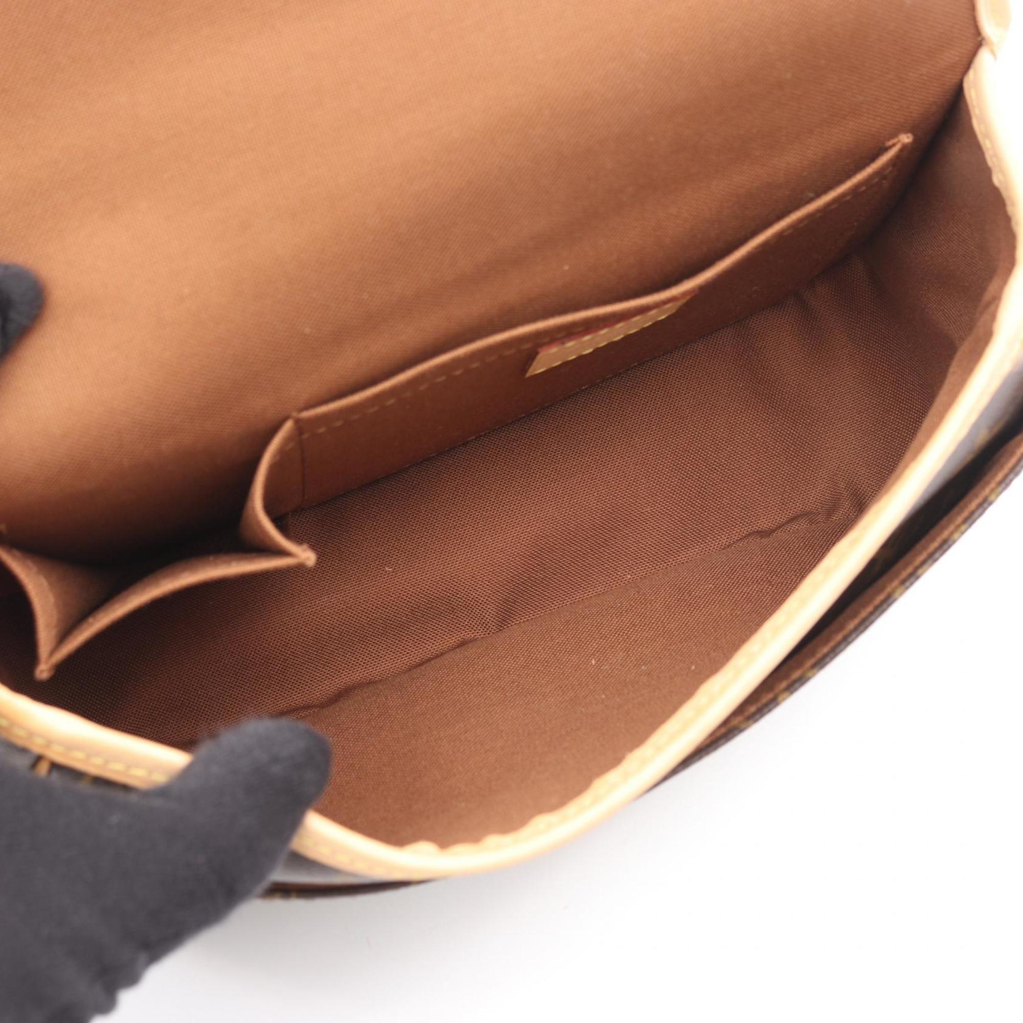 Louis Vuitton Brown Monogram Monogram Leather Shoulder Bag (Pre-Owned)