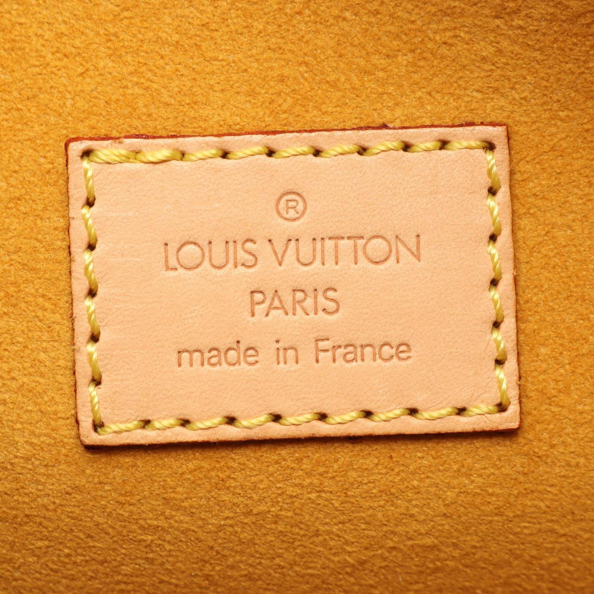 Louis Vuitton Blue Monogram Denim Handbag (Pre-Owned)