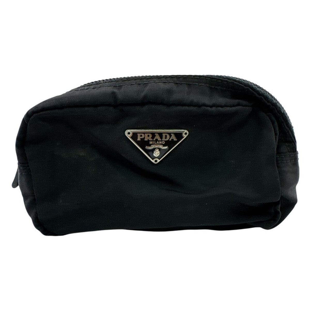 Prada Black Nylon Pouch (Pre-Owned)