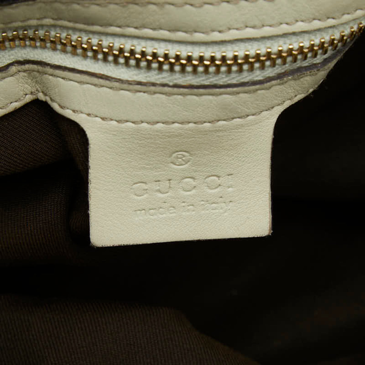 Gucci Beige Ivory Ivory Shoulder Bag (Pre-Owned)