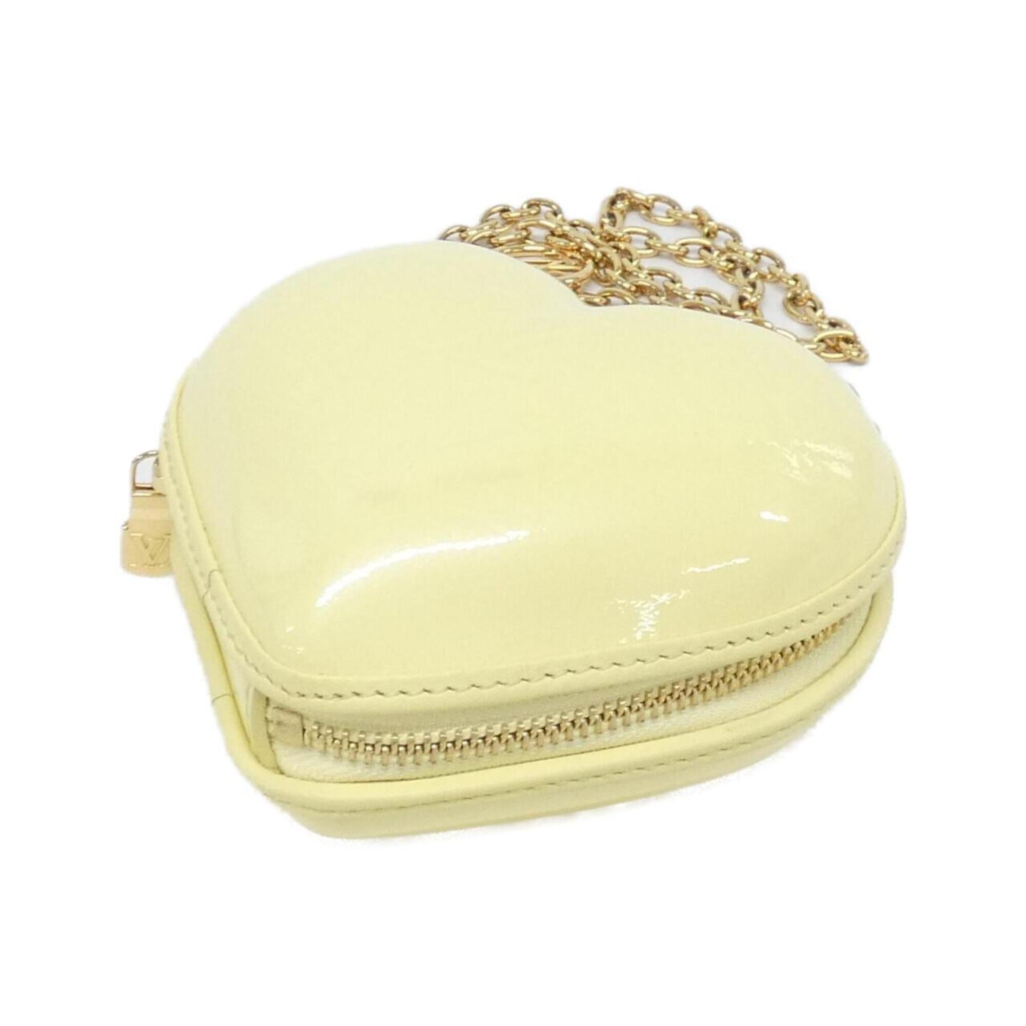 Louis Vuitton Yellow Leather Pouch (Pre-Owned)