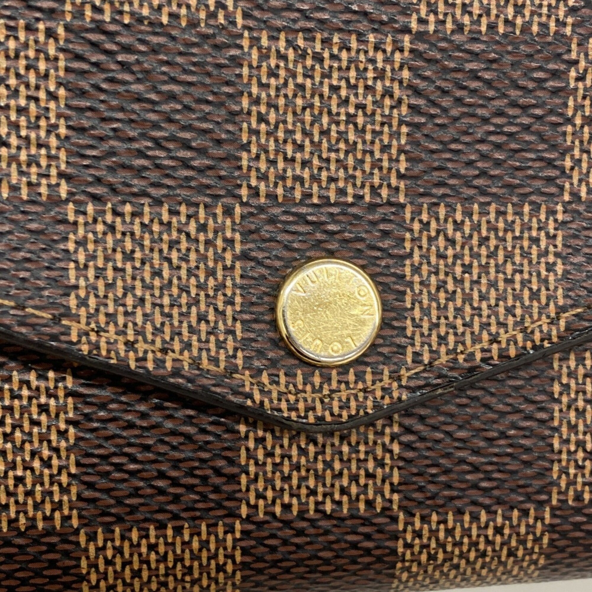 Louis Vuitton Ebene Rose Ballerine Long Wallet (Bi-Fold) (Pre-Owned)