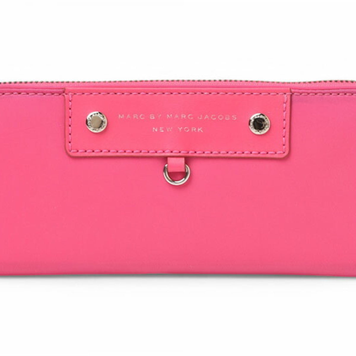 Marc By Marc Jacobs Pink Nylon Long Wallet (Bi-Fold) (Pre-Owned)