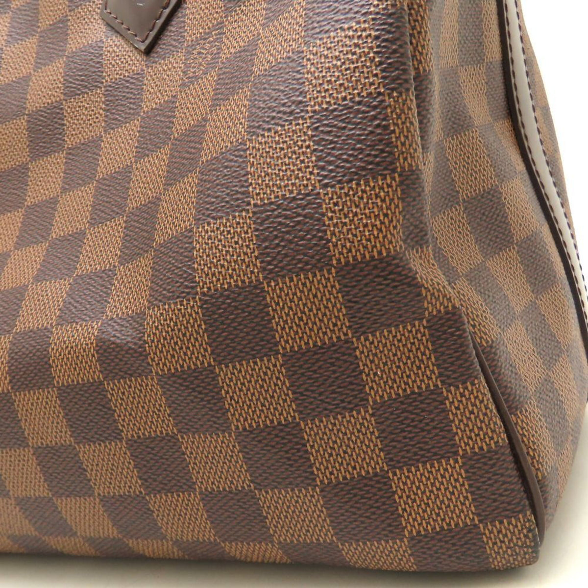 Louis Vuitton Damier Canvas Ebene Damier Canvas Handbag (Pre-Owned)