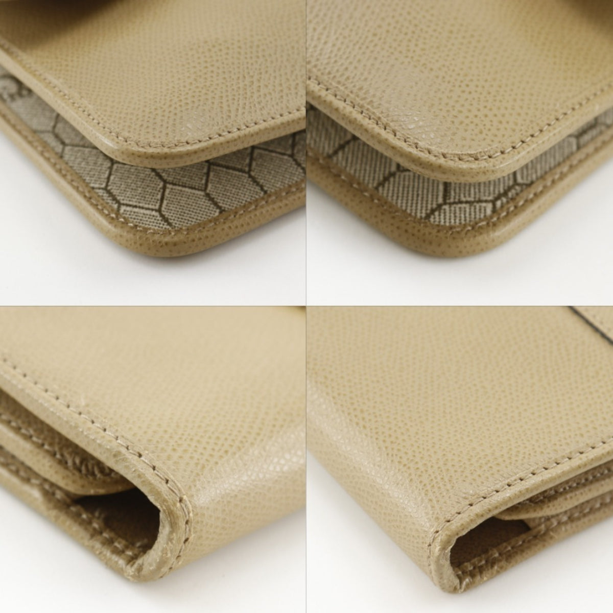 Christian Dior Beige Leather Shoulder Bag (Pre-Owned)