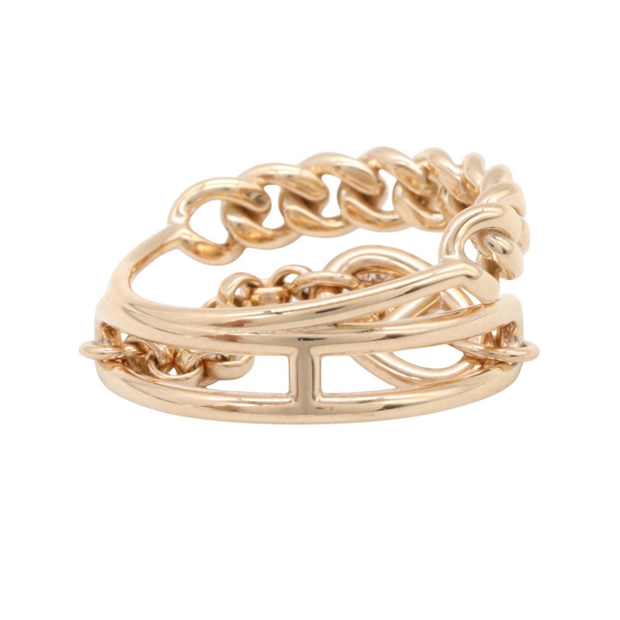 Hermes Pink Band Ring (Pre-Owned)