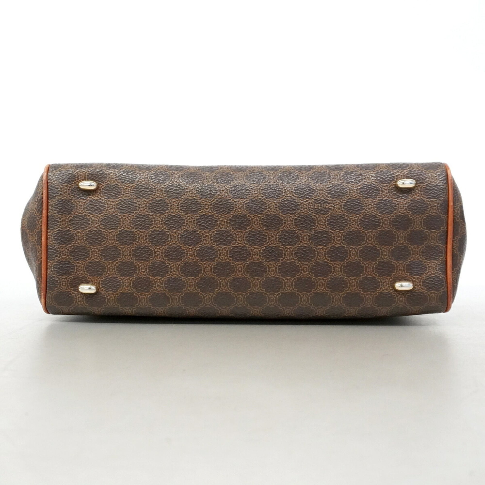 Celine Brown Pvc Handbag (Pre-Owned)