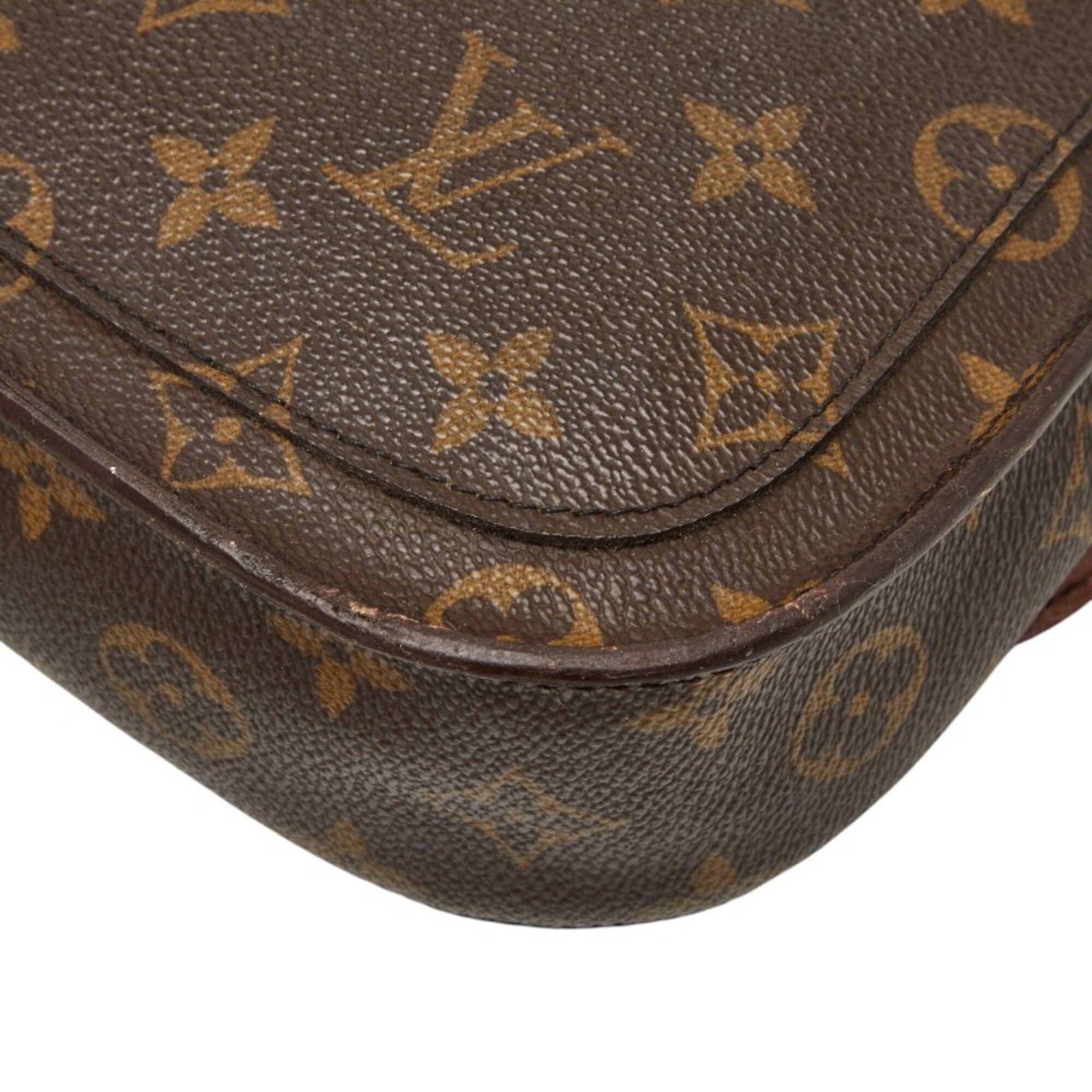 Louis Vuitton Monogram Brown Pvc Leather Shoulder Bag (Pre-Owned)