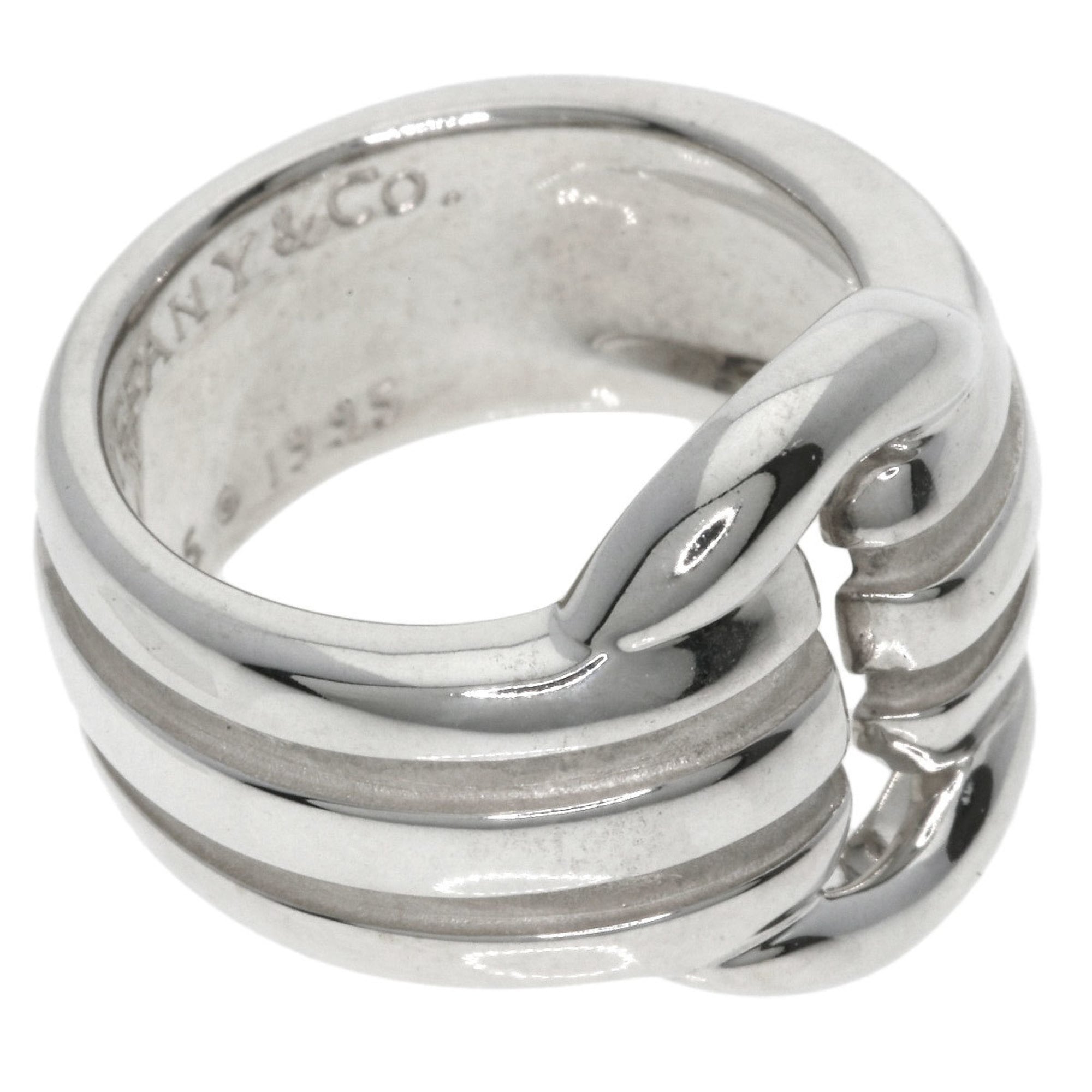Tiffany Silver Band Ring (Pre-Owned)