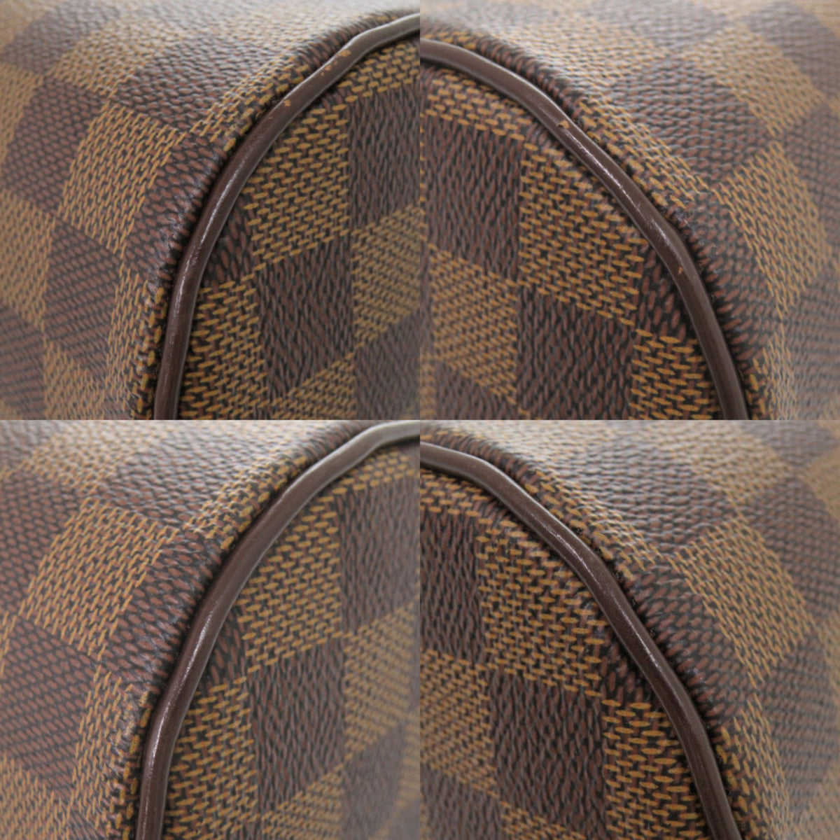 Louis Vuitton Damier Canvas Ebene Damier Canvas Handbag (Pre-Owned)