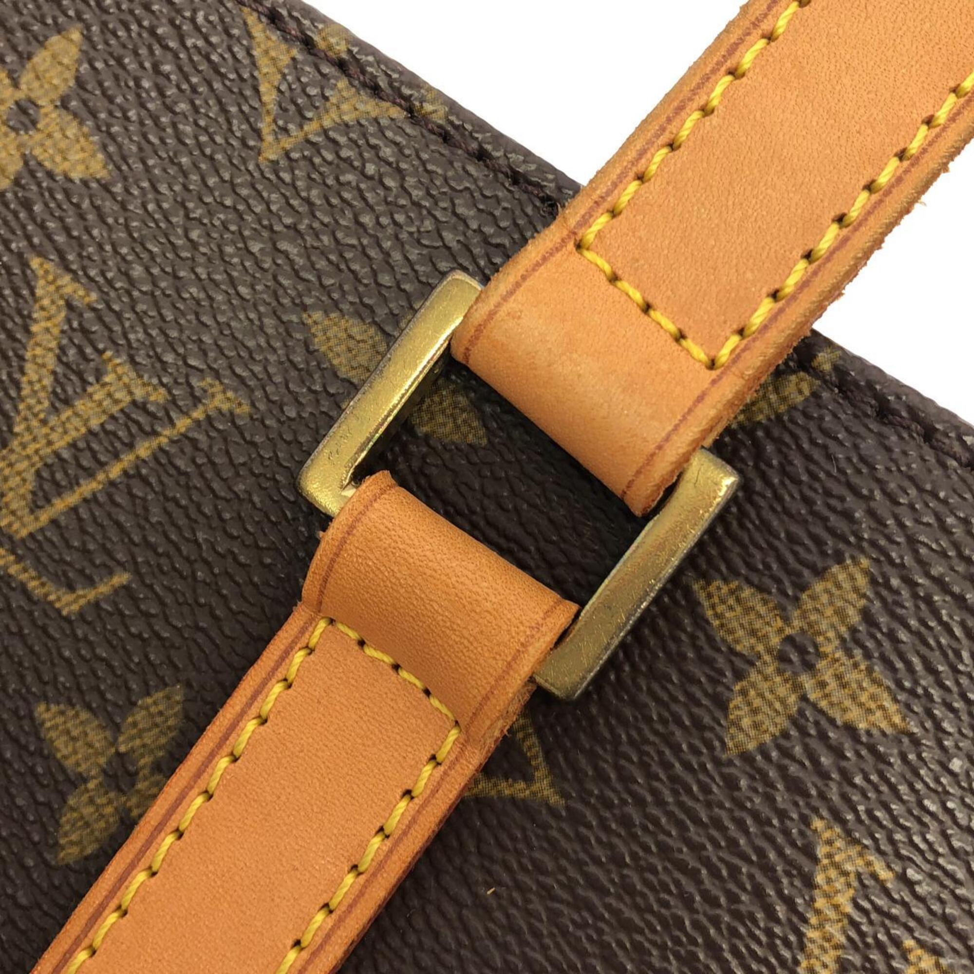 Louis Vuitton Marron Coated Canvas Handbag (Pre-Owned)
