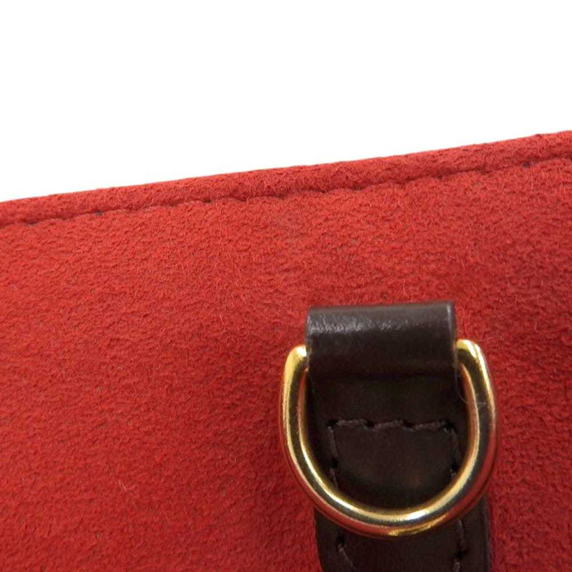 Louis Vuitton Damier Canvas Ebene Pvc Handbag Tote Bag (Pre-Owned)