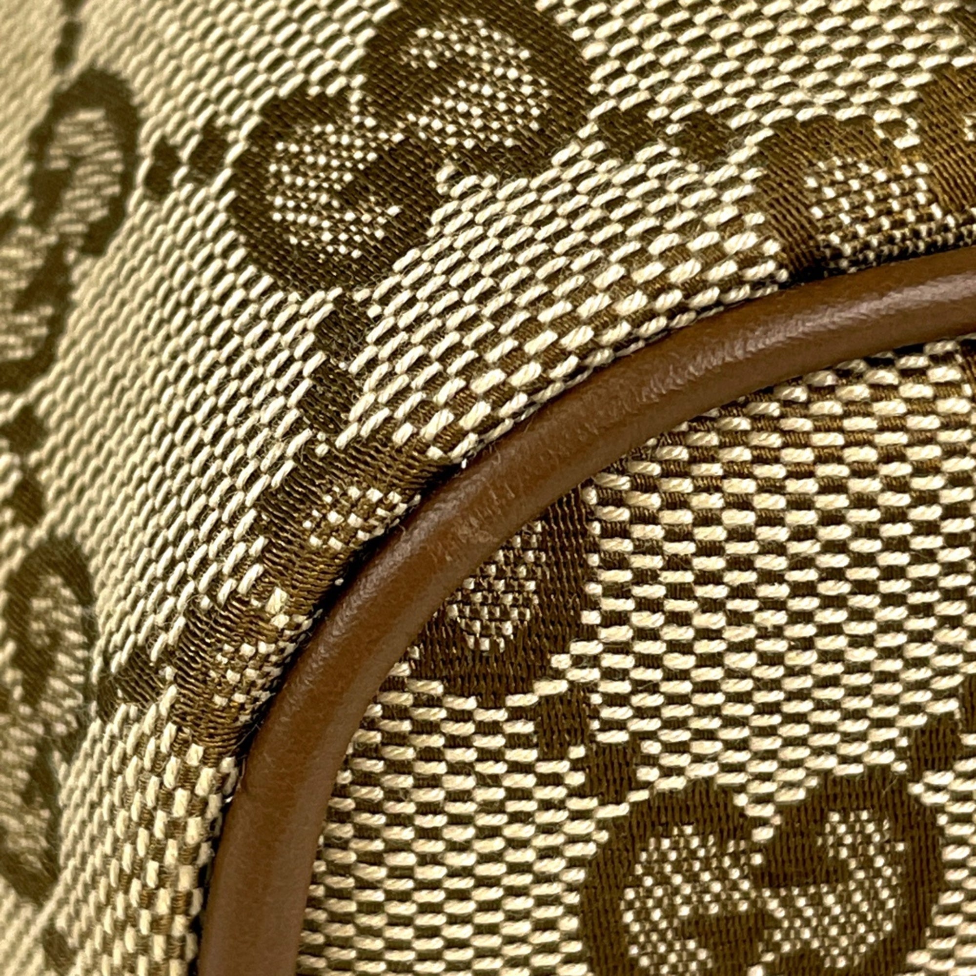 Gucci Brown Gg Canvas Tote Bag (Pre-Owned)