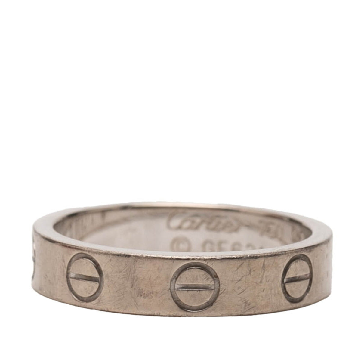 Cartier White Gold (18K) Band Ring (Pre-Owned)