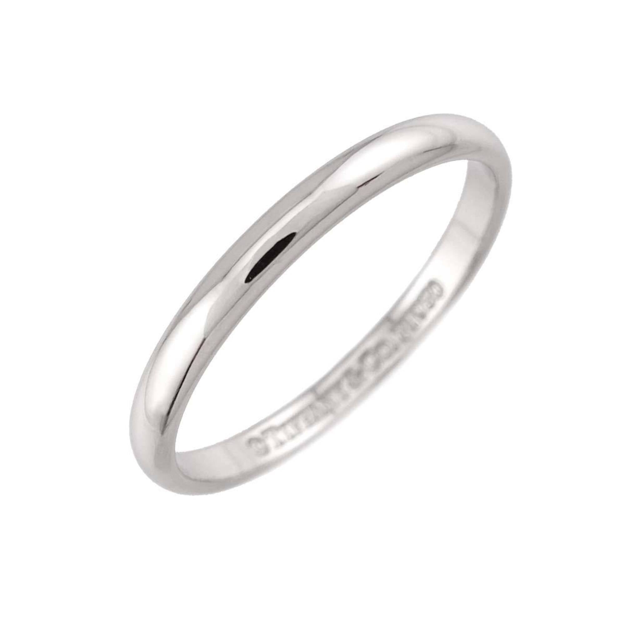 Tiffany Platinum 950 Band Ring (Pre-Owned)