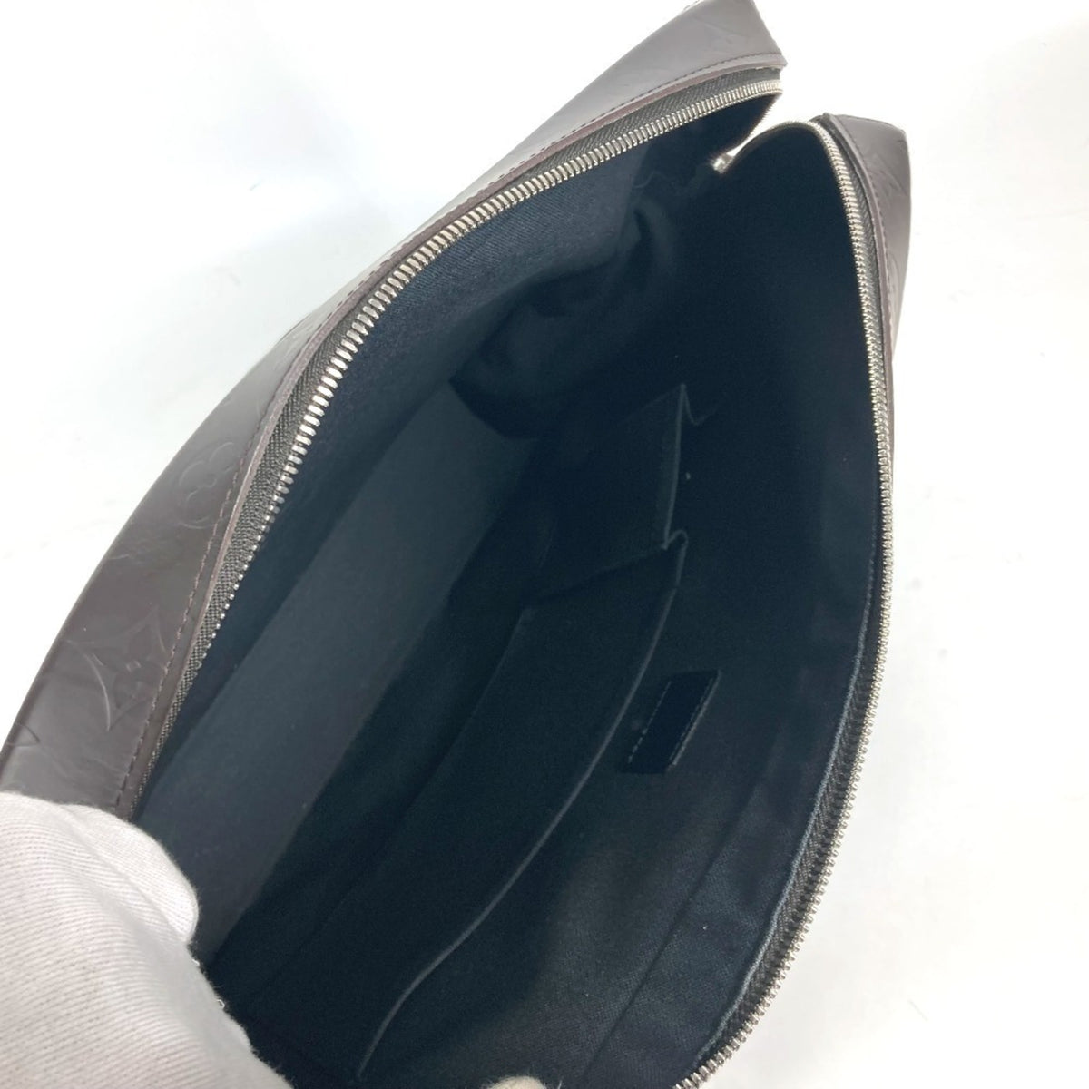 Louis Vuitton Brown Leather Shoulder Bag (Pre-Owned)