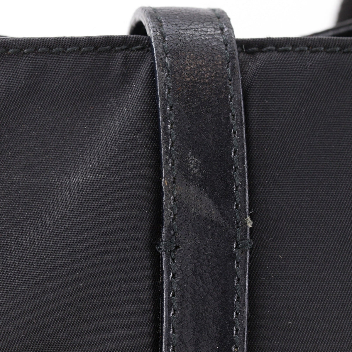 Prada Black Nylon Tote Bag (Pre-Owned)