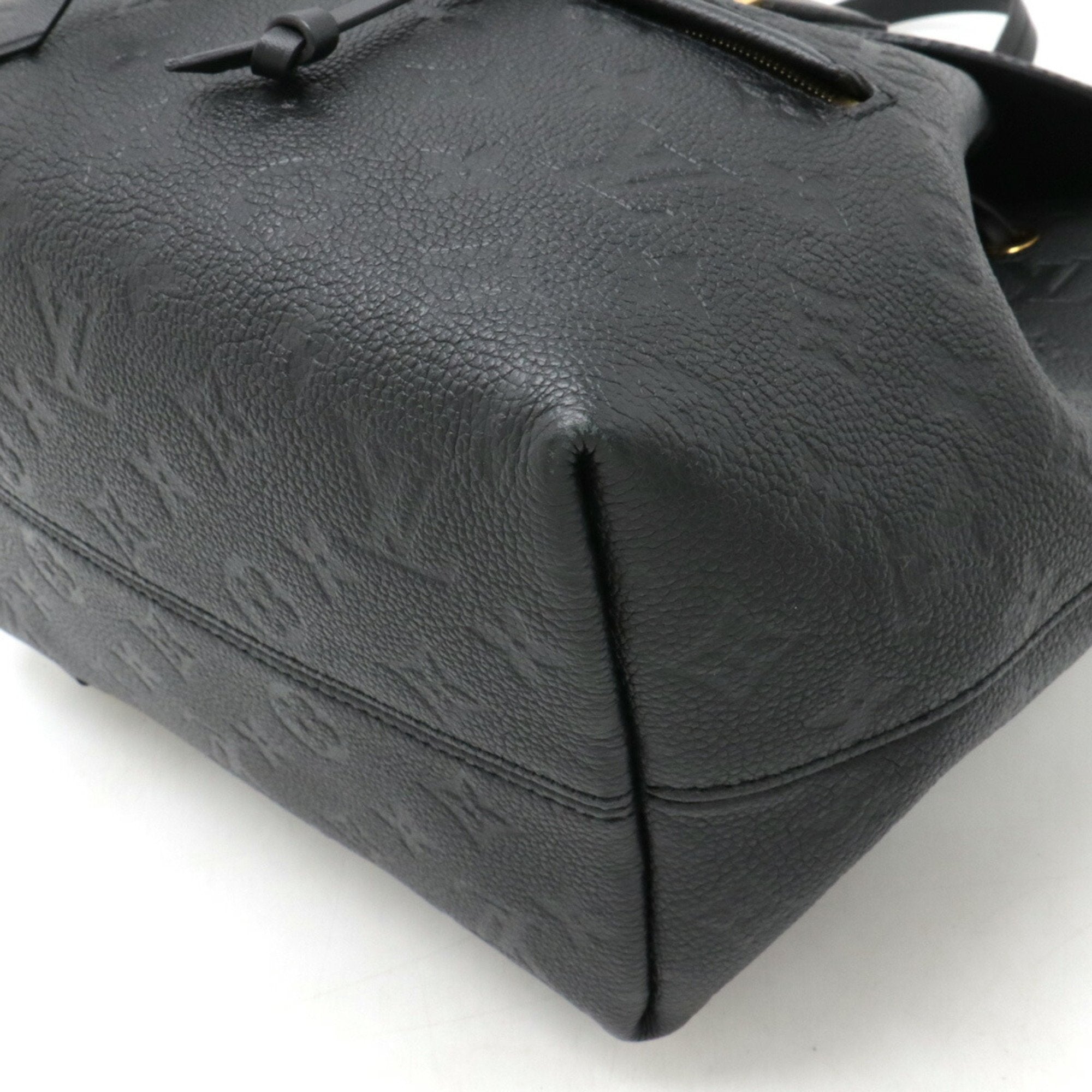Louis Vuitton Black Noir Monogram Empreinte Leather Backpack (Pre-Owned)