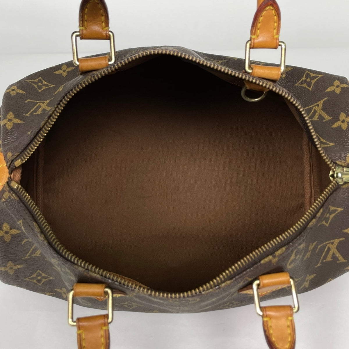 Louis Vuitton Brown Monogram Boston Bag (Pre-Owned)