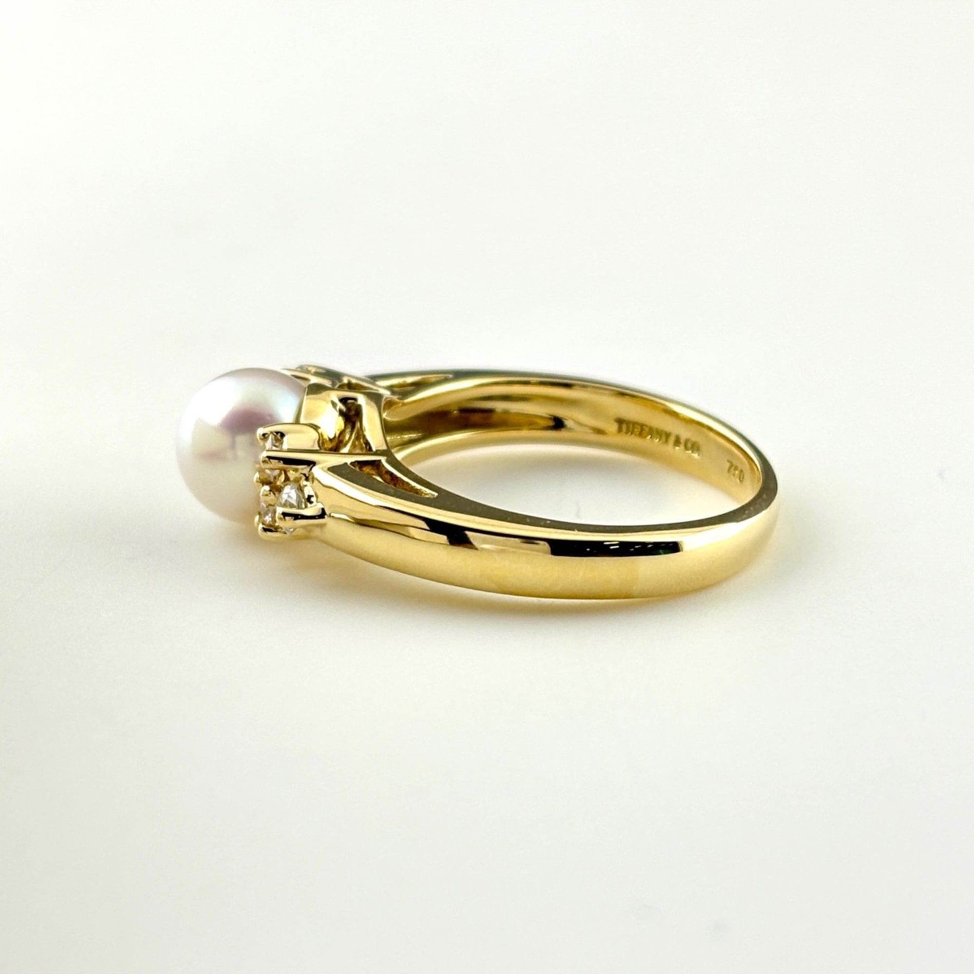 Tiffany Yellow Gold (18K) Band Ring (Pre-Owned)