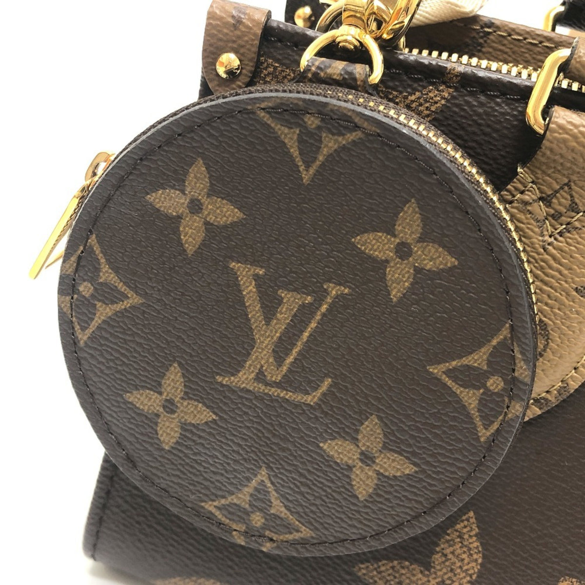 Louis Vuitton Black Monogram Handbag Pochette Pouch Shoulder Bag (Pre-Owned)